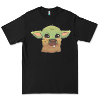 Black Baby yoda Premium Tee - StudioElite