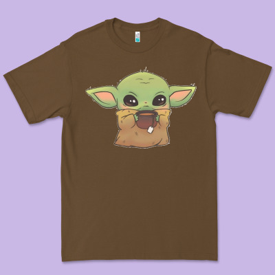 Baby Yoda Premium Tee Designed By Studioelite