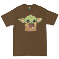 Cacao Baby yoda Premium Tee - StudioElite