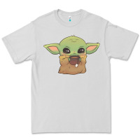Dove Grey Baby yoda Premium Tee - StudioElite