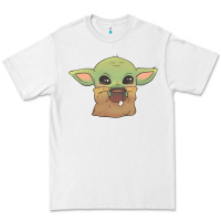 White Baby yoda Premium Tee - StudioElite