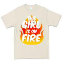 Bone This Girl Is On Fire Fierce Lady Woman Power Go Girls Fiery Premium Tee - StudioElite