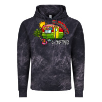 Cloud Black summer camping Vintage Hoodie - CowhideDigitalArt