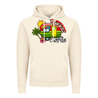 Vintage Artic summer camping Vintage Hoodie - CowhideDigitalArt