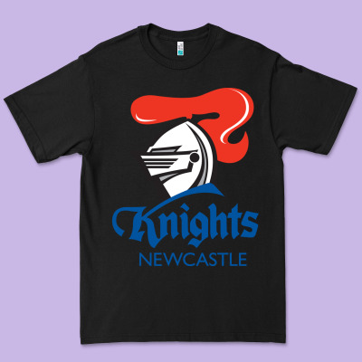 Newcastle Knights Premium Tee Designed By Studioelite