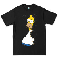 Black Homer In Hedges Classic Premium Tee - StudioElite