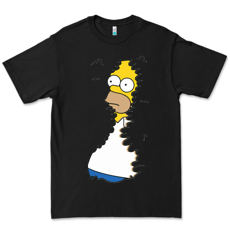Homer In Hedges Classic Premium Tee by StudioElite | Teevron