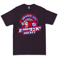 Plum granite city lumberjacks hockey Premium Tee - StudioElite