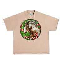Burro Horse Christmas Urban Heavy Tee - LillyAllenDesigns