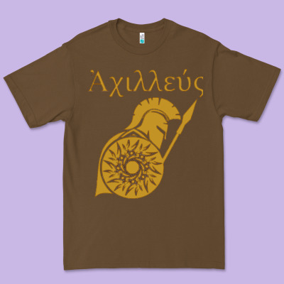 Achilles Son Of Peleus Premium Tee Designed By Studioelite