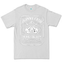 Dove Grey johnny cash man in black Premium Tee - StudioElite