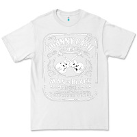 White johnny cash man in black Premium Tee - StudioElite