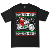 Black santa ridin motocycle Premium Tee - StudioElite
