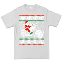 Dove Grey santa ridin motocycle Premium Tee - StudioElite