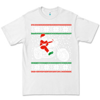 White santa ridin motocycle Premium Tee - StudioElite