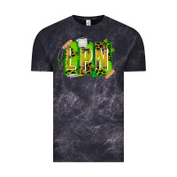 Cloud Black St. Patricks Day Lpn Vintage Tee - CowhideDigitalArt