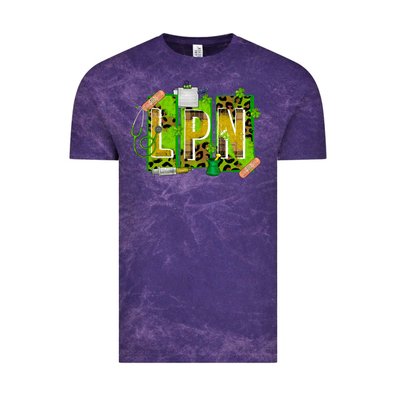 St. Patricks Day Lpn Vintage Tee by CowhideDigitalArt | Teevron