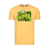 Vintage Mustard St. Patricks Day Lpn Vintage Tee - CowhideDigitalArt