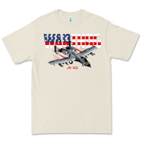 Bone Military Airplane A-10 Warthog American Flag Premium Tee - StudioElite