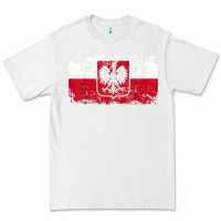 White poland polska flag vintage  men women kids  poland t shirt Premium Tee - StudioElite
