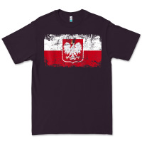 Plum poland polska flag vintage  men women kids  poland t shirt Premium Tee - StudioElite