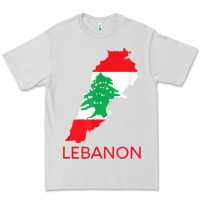 Dove Grey Lebanon Flag Cedar Tree Beirut Lebanese Arabic Arab Islam Premium Tee - StudioElite