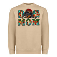 Mushroom christmas dog mom dachshund Heavyweight Sweatshirt - RanaPortraitStore
