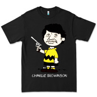 Black charlie brownson Premium Tee - StudioElite
