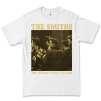 White the smiths the world won't listen gift men women Premium Tee - StudioElite