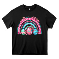 Black Easter eggs rainbow Heavy Core Tee - OliviaCreatesArt