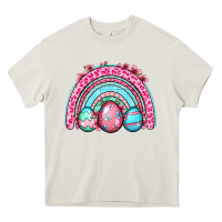 Easter Eggs Rainbow Heavy Core Tee | Teevron