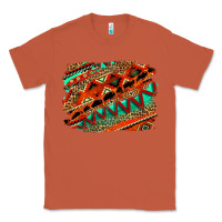 Copper western aztec background pattern Classic Tee - OliviaCreatesArt