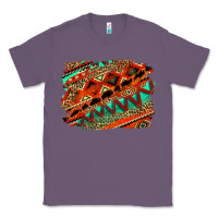 Lavender western aztec background pattern Classic Tee - OliviaCreatesArt