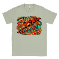Matcha western aztec background pattern Classic Tee - OliviaCreatesArt