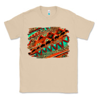 Mushroom western aztec background pattern Classic Tee - OliviaCreatesArt