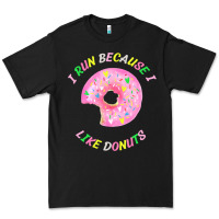 Black i run because i like donuts Premium Tee - StudioElite
