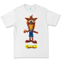 White Crash Bandicoot  Yo Yo Premium Tee - StudioElite