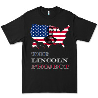 Black the lincoln project save usa abraham lincoln american flag t shirt Premium Tee - StudioElite