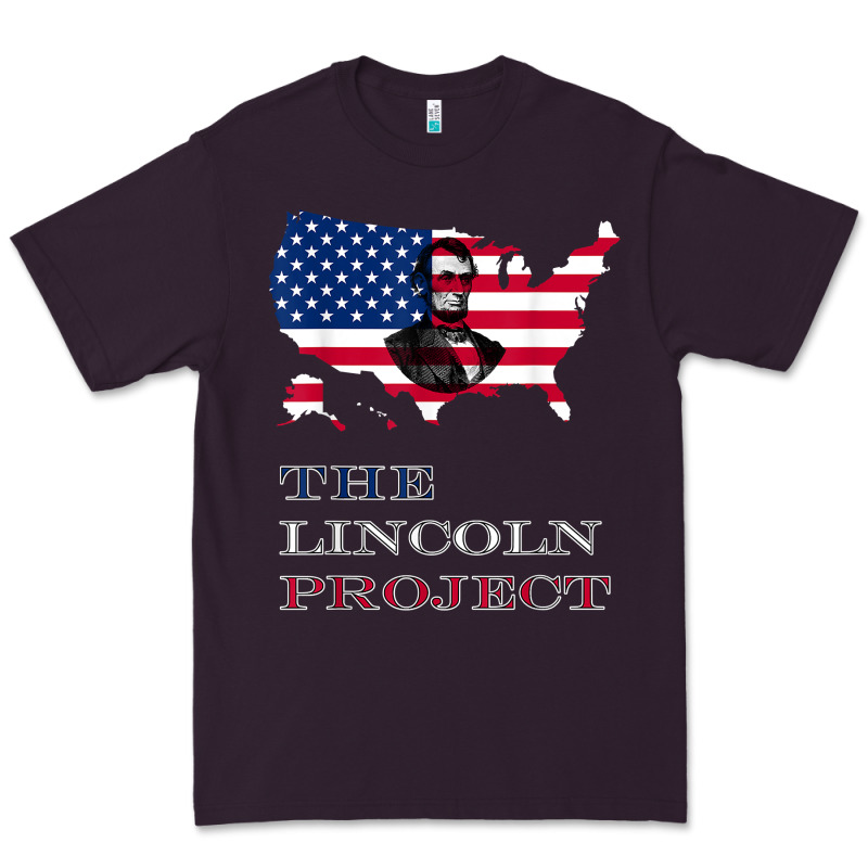 The Lincoln Project Save Usa Abraham Lincoln American Flag T Shirt Premium Tee by StudioElite | Teevron