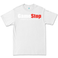 White GameStop Premium Tee - StudioElite