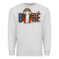 Dove Grey bebe jesus christ Premium Sweatshirt - Jasminsmagicworld