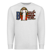 Oatmeal Heather bebe jesus christ Premium Sweatshirt - Jasminsmagicworld