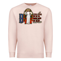 Pale Pink bebe jesus christ Premium Sweatshirt - Jasminsmagicworld