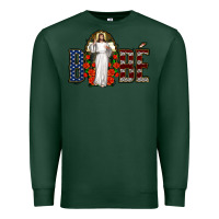 Sports Green bebe jesus christ Premium Sweatshirt - Jasminsmagicworld