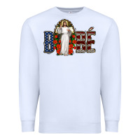 White bebe jesus christ Premium Sweatshirt - Jasminsmagicworld