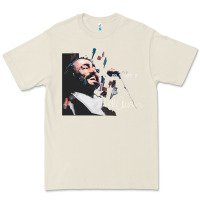 Bone Original Portrait of Luciano Pavarotti Premium Tee - StudioElite