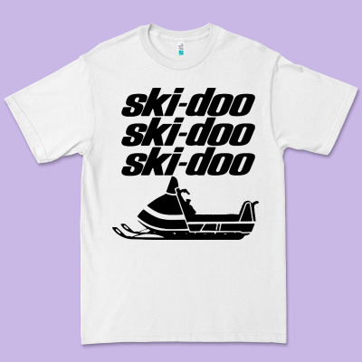 Vintage Ski Doo Premium Tee Designed By Studioelite