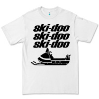 White vintage ski doo Premium Tee - StudioElite