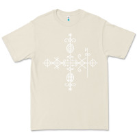 Bone haitian veve  voodoo symbol t shirt Premium Tee - PixelFlow