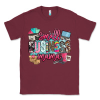 Burgundy small business mama Classic Tee - BarkalooDesign